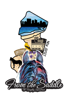 New Jersey From The Saddle Series Sticker, Laptop Sticker, Western Vinyl Decal