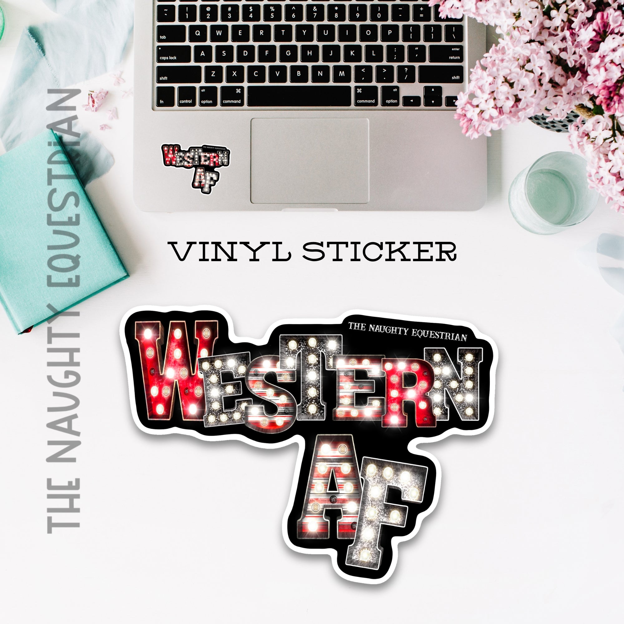 Western AF Rodeo Sticker