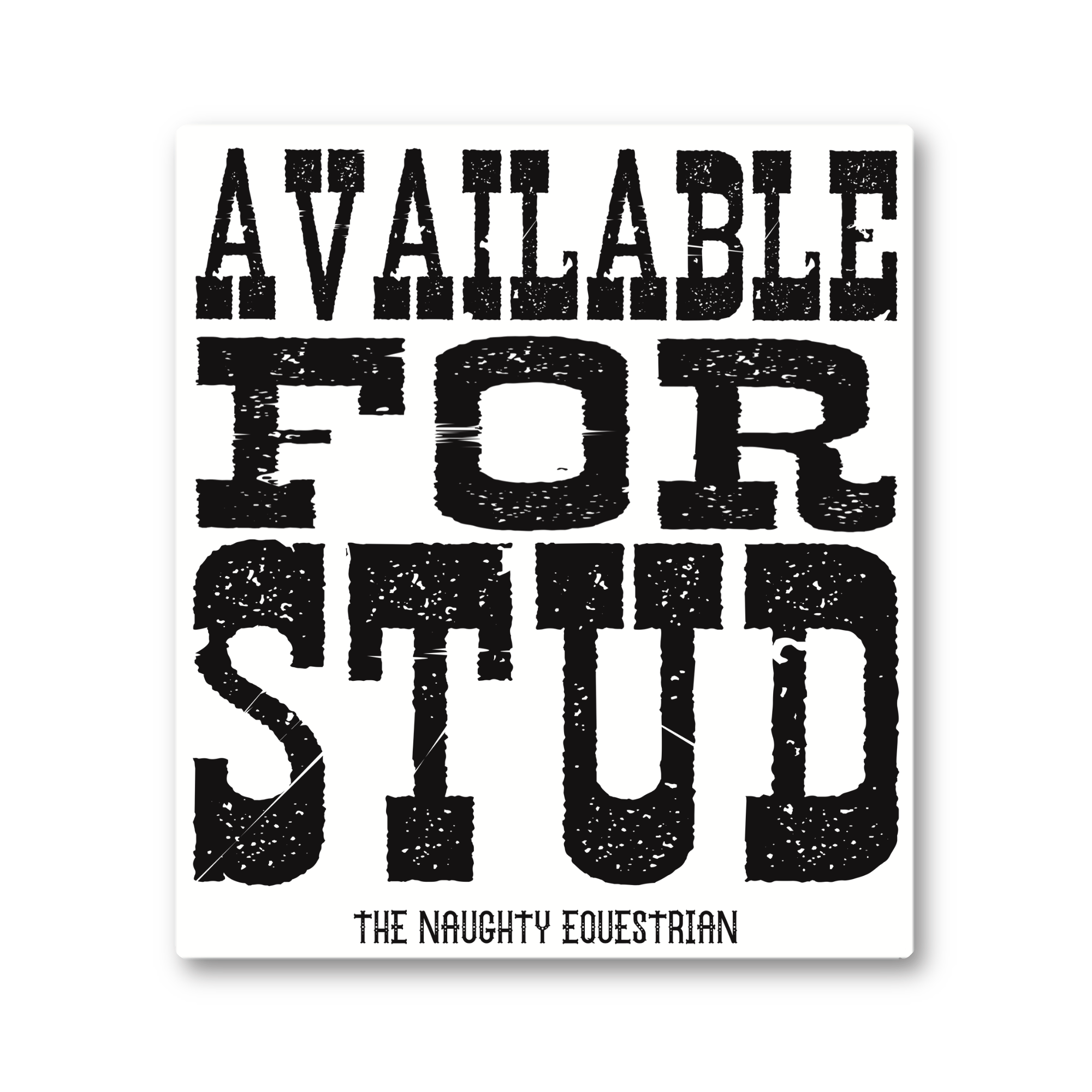 Available For Stud Rodeo Sticker