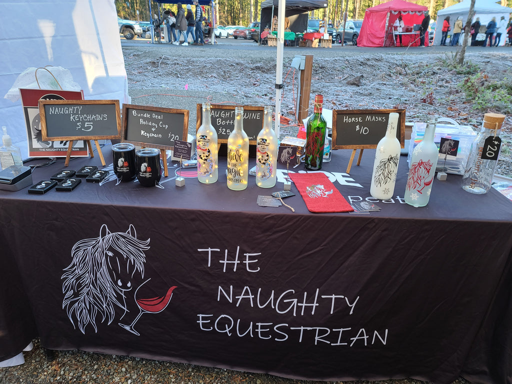 The Naughty Equestrian PopUp - Enumclaw Small Business Season Market 12-19-2020
