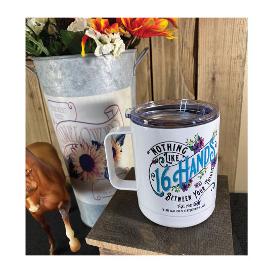 The Naughty Equestrian  Drinkware Mugs