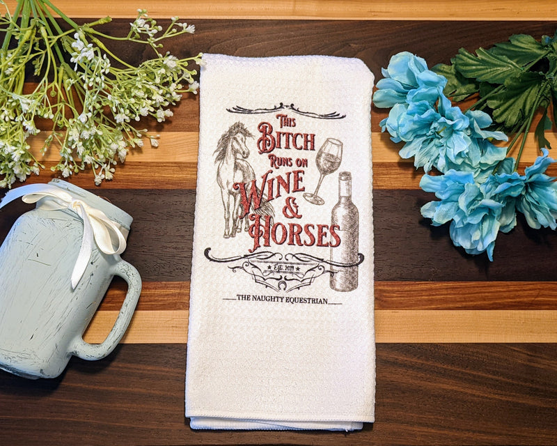 Naughty Dish Towels | The Naughty Equestrian