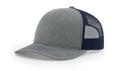 Big Bass Trucker Hat – Richardson 112 in Heather Grey/Navy