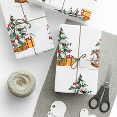 Rocking Horse Christmas Wrapping Paper