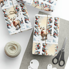 Goat Holiday Wrapping Paper