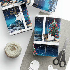 Desert Cactus Holiday Christmas Wrapping Paper