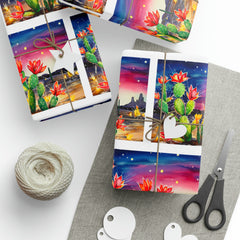 Desert At Night Gift Wrap