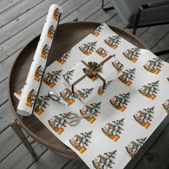 Rocking Horse Christmas Wrapping Paper