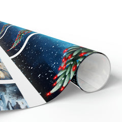 Desert Cactus Holiday Christmas Wrapping Paper