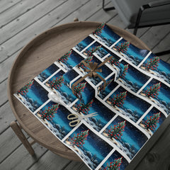 Desert Cactus Holiday Christmas Wrapping Paper