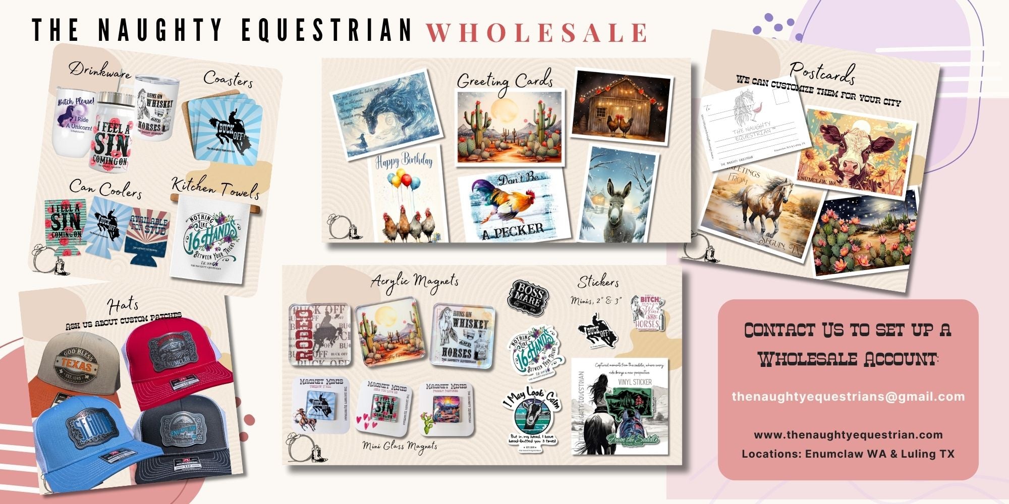 The Naughty Equestrian Wholesale