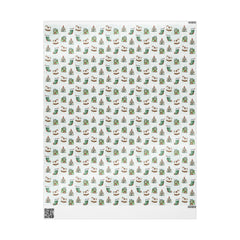 Gingerbread Country Christmas Wrapping Paper