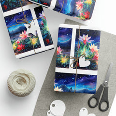 Desert Cactus Night Gift Wrap