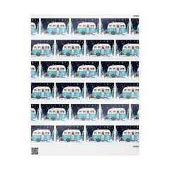 Camper Holiday Christmas Wrapping Paper