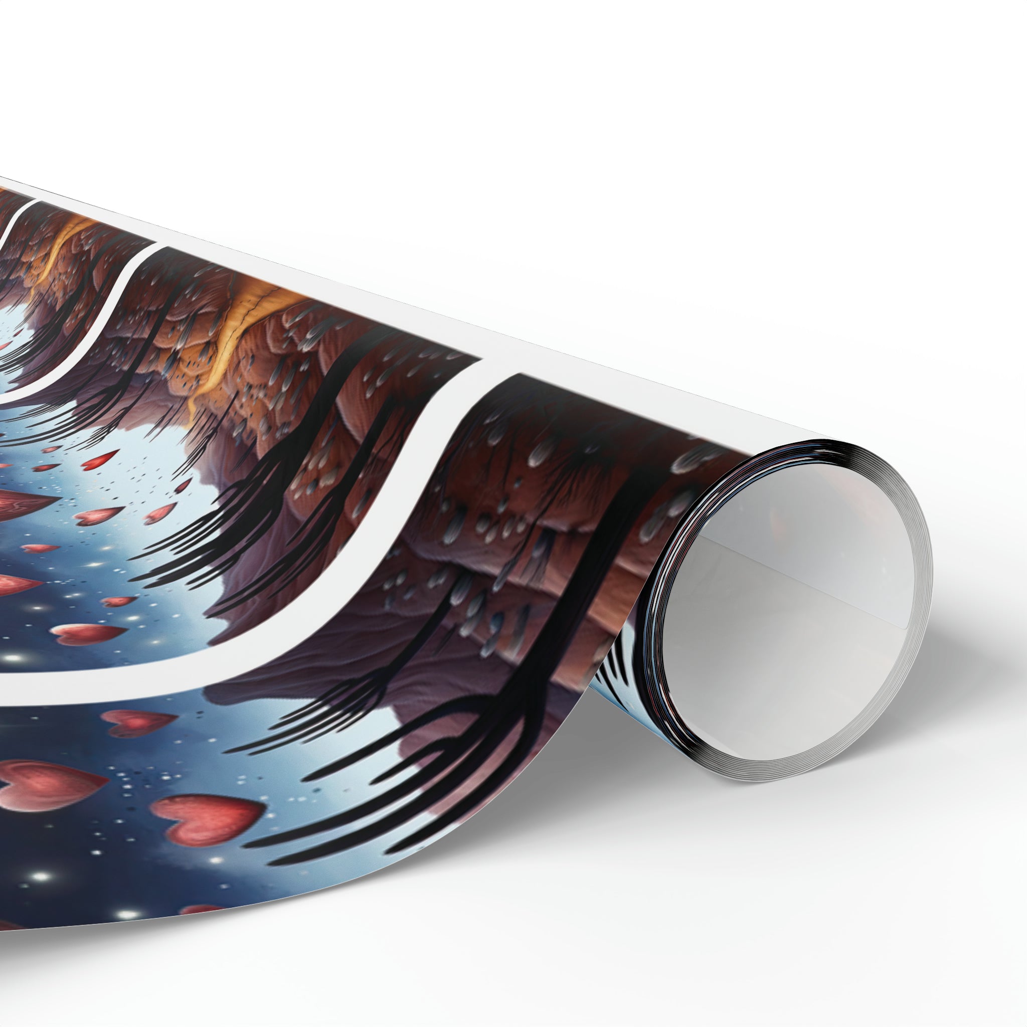 Starry Embrace: Desert Love Wrapping Paper