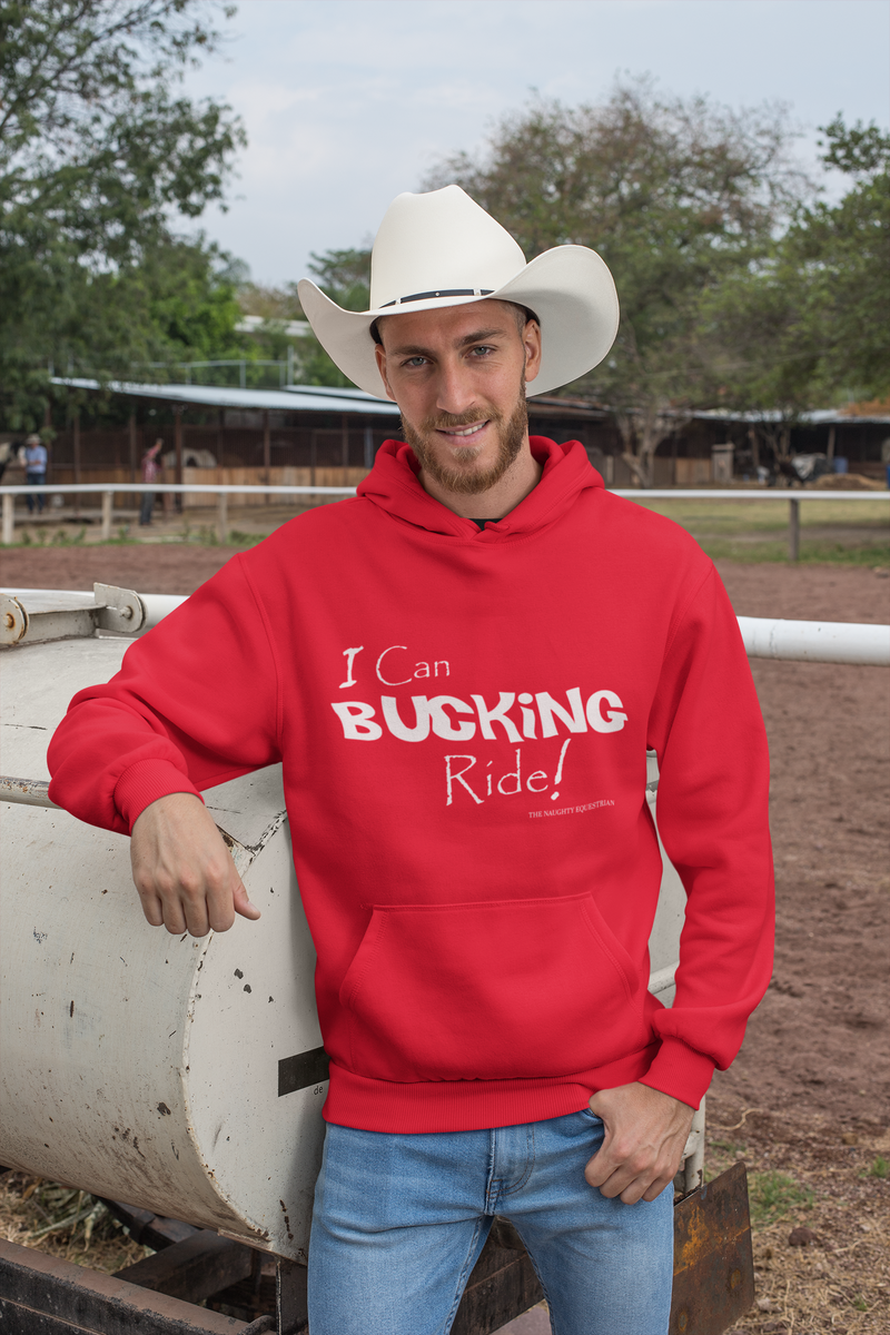 Western Bucking Horse Riding Hoodie