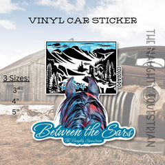 Colorado Between the Ears Series Sticker, Vinyl Car Decal
