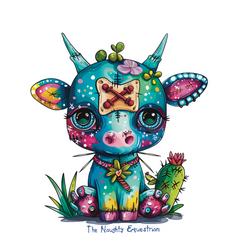 Cow-tivating Voodoo Cow Magic Sticker