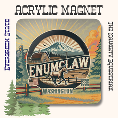 Enumclaw Horse WA Fridge Magnet