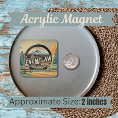 Enumclaw Horse WA Fridge Magnet