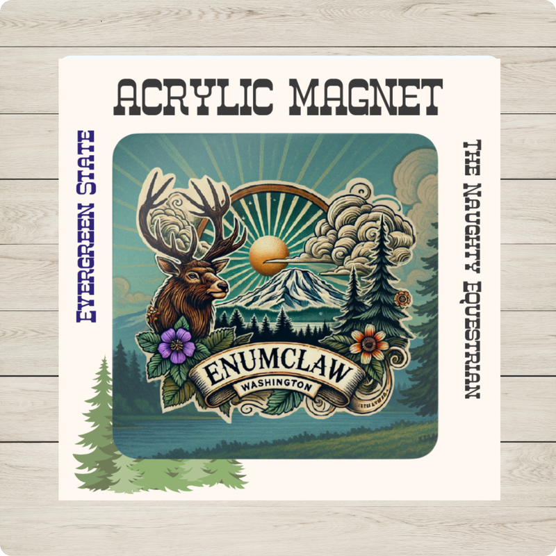 Enumclaw WA Fridge Magnet