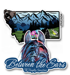 Montana Between the Ears Series Sticker, Vinyl Car Decal