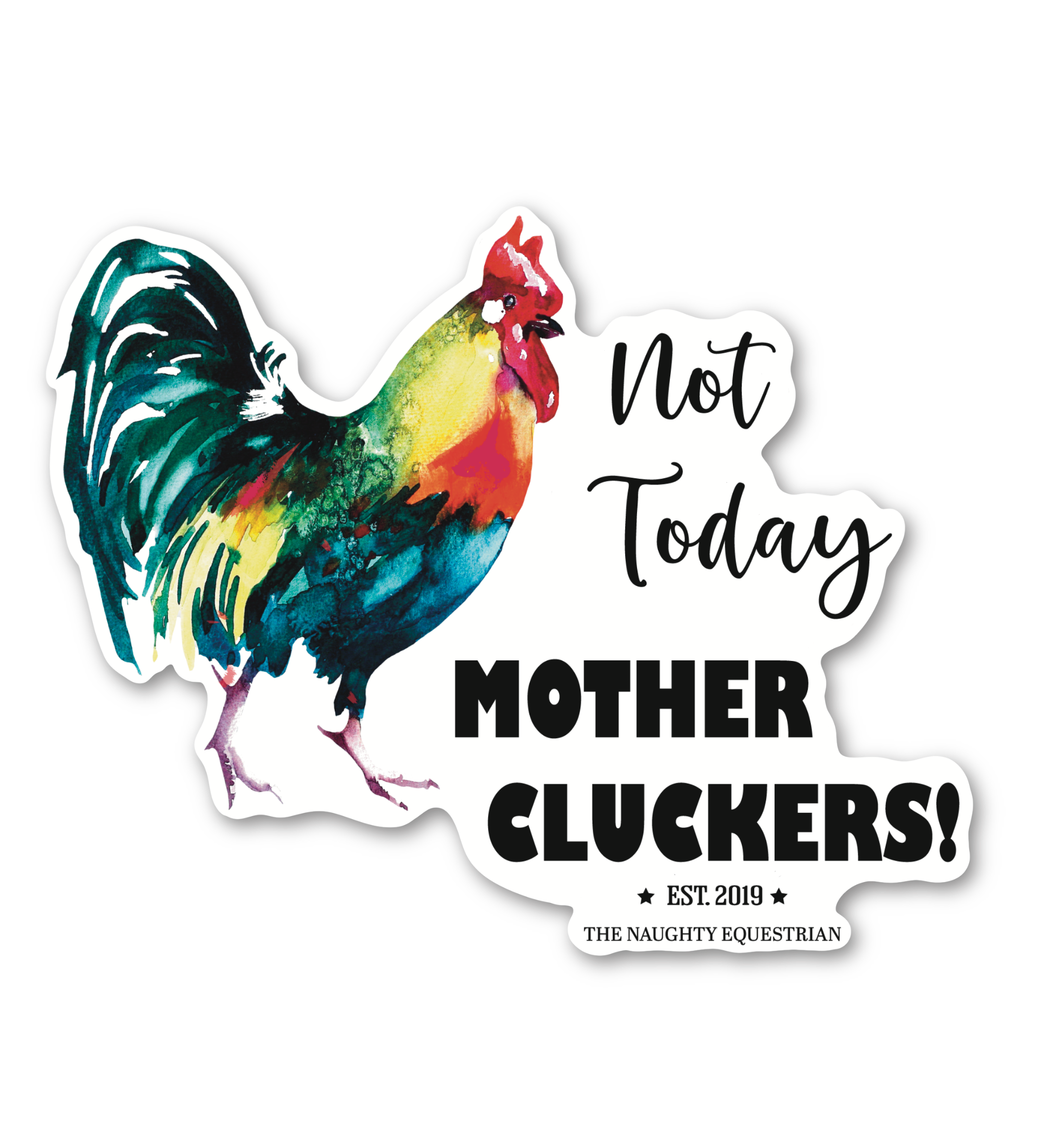 Mother Cluckers Chicken Magnet