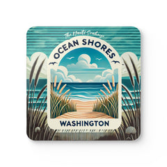 Ocean Shores Sand Dunes Bar Coaster
