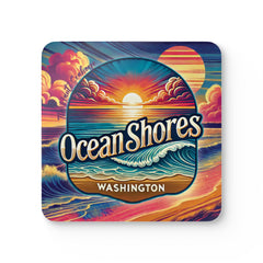 Ocean Shores Sunset Bar Coaster