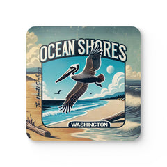 Ocean Shores Heron Bar Coaster
