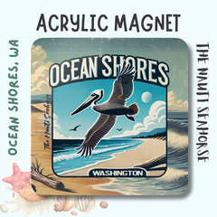 Ocean Shores Heron Fridge Magnet

Add a touch of whimsy to your kitchen with the Ocean Shores Heron Fridge Magnet. This playful blue heron magnet captures the serenity of the Washington coastline, showcasing the graceful bird in flight. Perfect for nature lovers and coastal decor enthusiasts.

Each magnet is a 2"x 2" square with a 5 mm-thick transparent acrylic top.