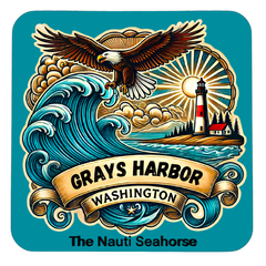 Grays Harbor Fridge Magnet