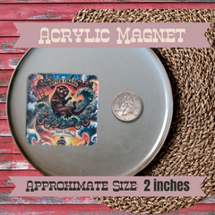 Otter Chaos Fridge Magnet