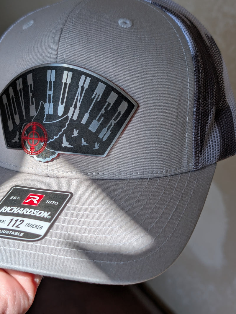 Dove Hunter Trucker Hat – Richardson 112PM in Silver/Grey Camo