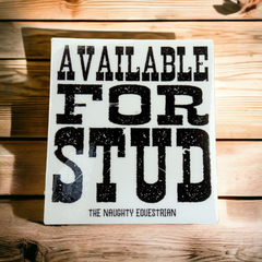 Available For Stud Rodeo Sticker