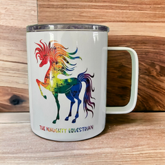 Rainbow Horse Western Mug, Camp Cup