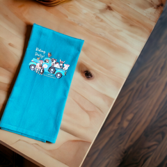 The Naughty Equestrian Wholesale Boutique Supplier Riding Dirty Farm Animal Cotton Kitchen Tea Towel