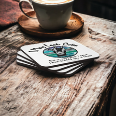 Calm Goat Farm Animal Coaster Set