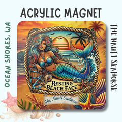 Ocean Shores Heron Fridge Magnet

Get the perfect companion for your beach house fridge with our Mermaid Beach Fridge Magnet. Featuring a mermaid design and the words "Resting Beach Face", this magnet is perfect for adding some fun and personality to your kitchen decor. Bring a smile to your face every time you reach for a refreshing drink.

Each magnet is a 2"x 2" square with a 5 mm-thick transparent acrylic top.