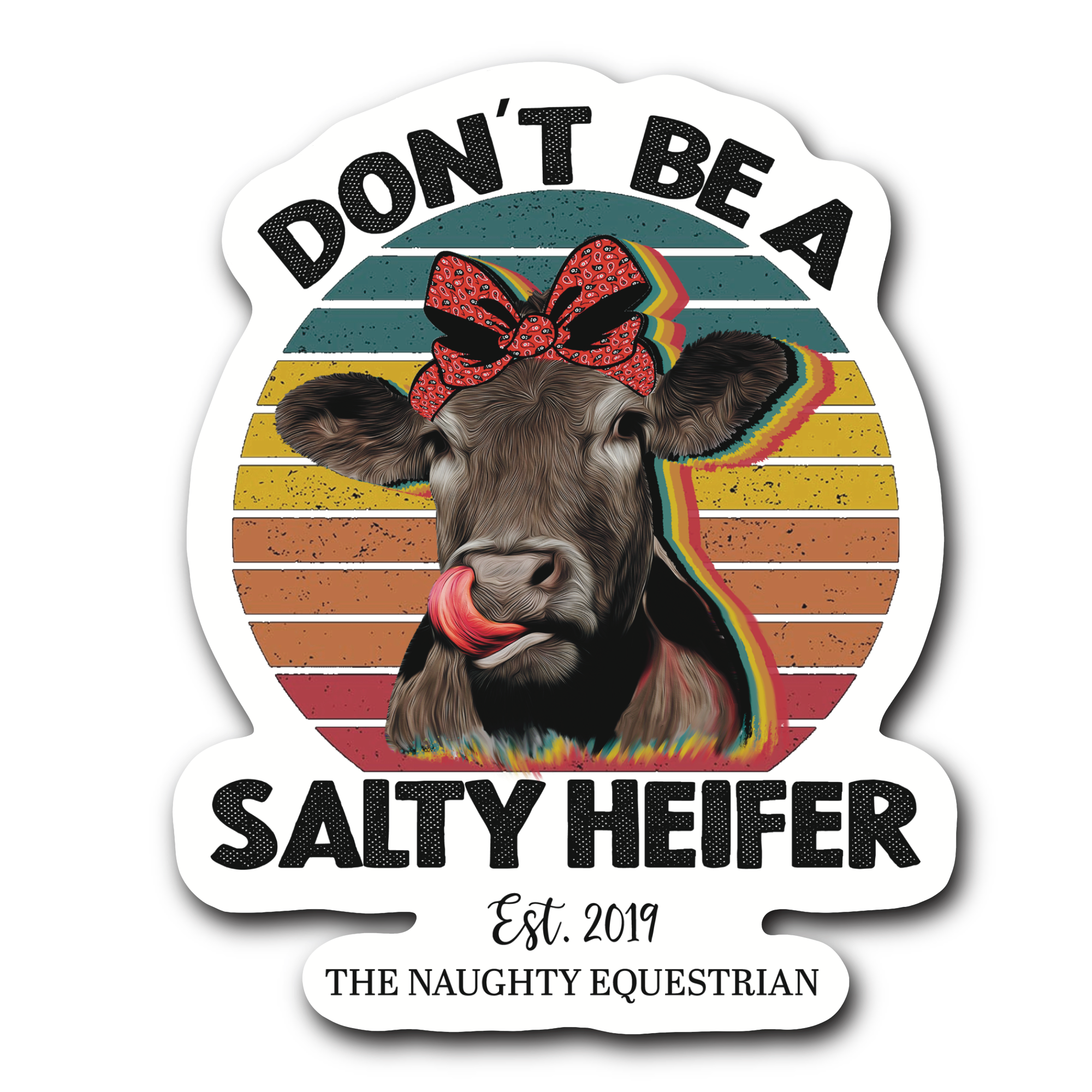 Salty Heifer Magnet