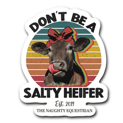 Salty Heifer Magnet