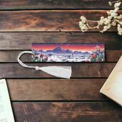 Twilight Hour in the Desert Aluminum Bookmark