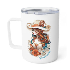 Fancy Cowgirl Western Mug, Camp Cup