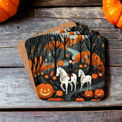 The Night Before Halloween Coaster Set