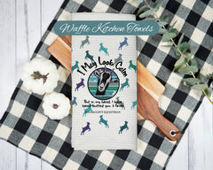 Goat Lovers Kitchen Towel