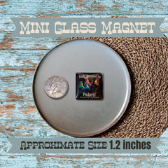 Barnyard Snark Glass Magnets: Equestrian Gift, Set of 6