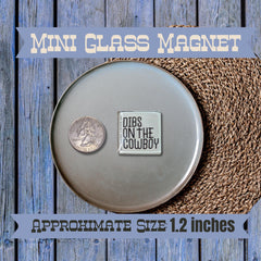 Feisty Fillies Mini Glass Magnets: Equestrian Humor, Set of 6