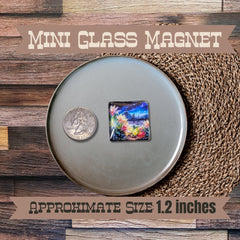 Mini Glass Magnets Prickly Pastures Small Magnets