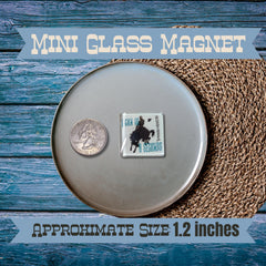 Mini Glass Magnets Yeehaw Y’all Small Magnets