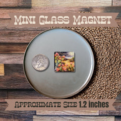 Mini Glass Magnets Prickly Pastures Small Magnets